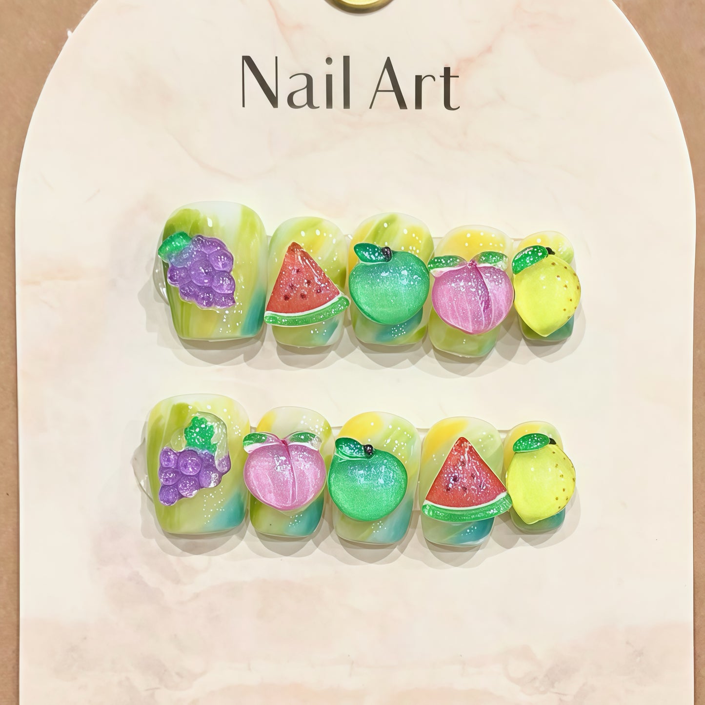 ZX-1630-CA-Shiny Diamonds Nails