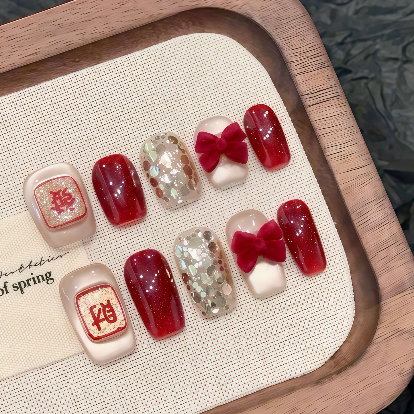 ZX-2770-CH-Shiny Diamonds Nails