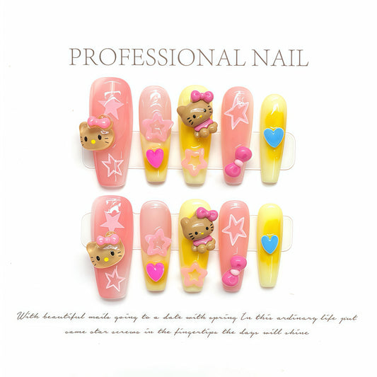 ZX-2030-CA-Shiny Diamonds Nails