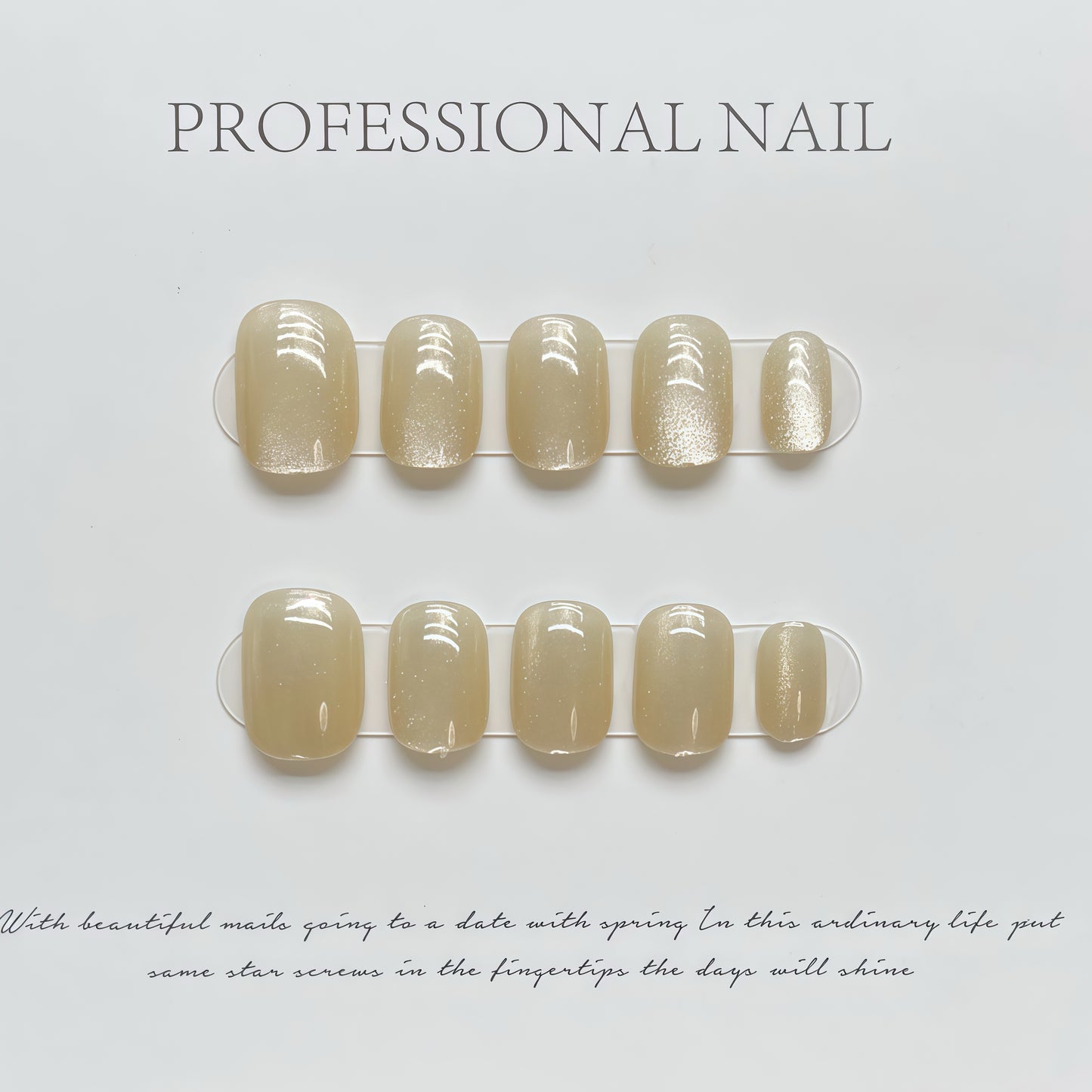 ZX-1015-CH-Shiny Diamonds Nails