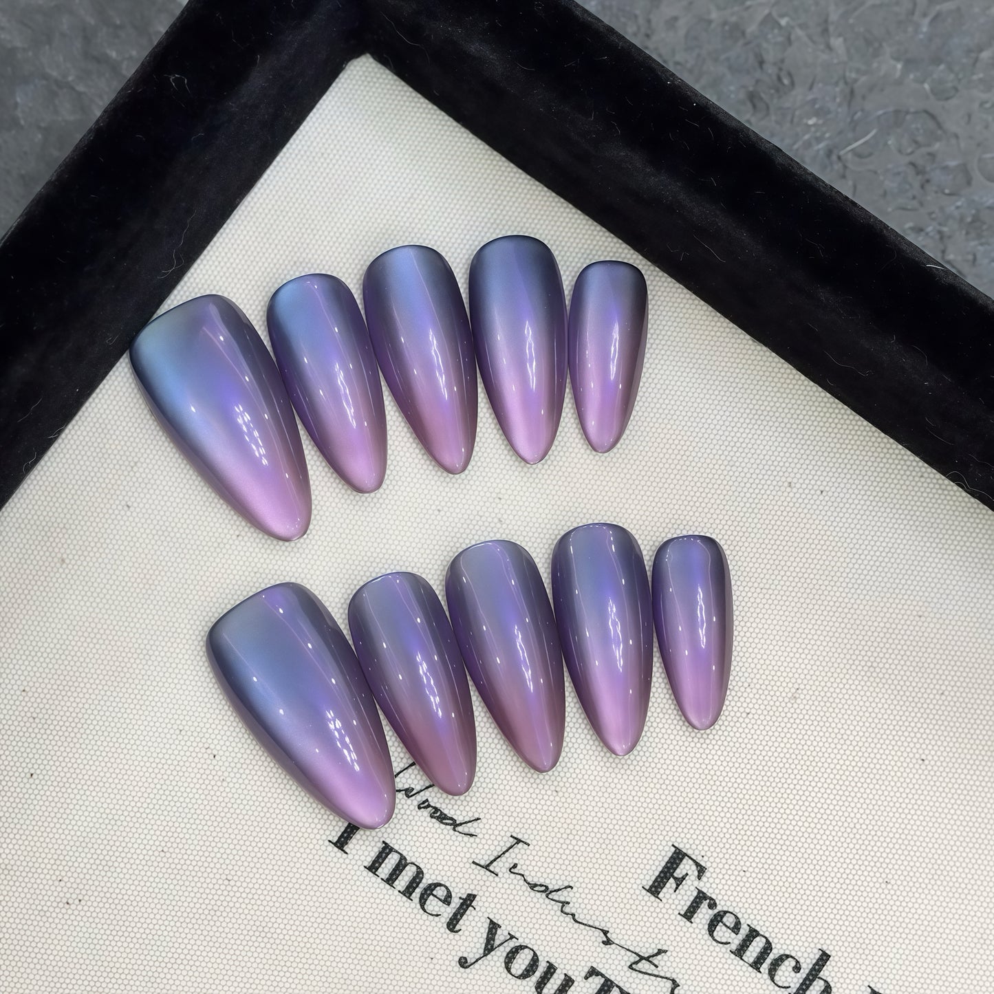 ZX-1961-CH-Shiny Diamonds Nails