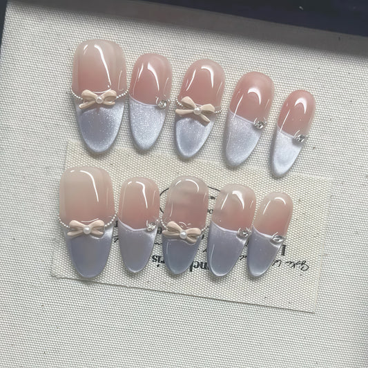 ZX-5-CH-Shiny Diamonds Nails