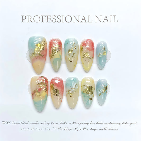 ZX-1146-CH-Shiny Diamonds Nails