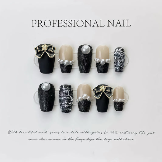 ZX-548-AM-Shiny Diamonds Nails