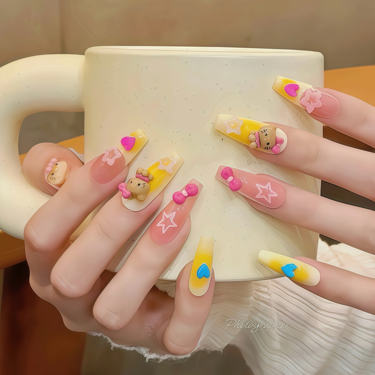 ZX-2030-CA-Shiny Diamonds Nails