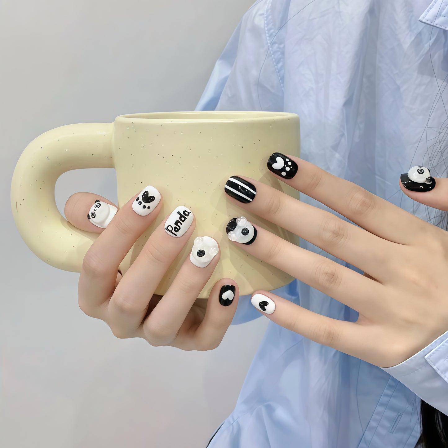 ZX-C66-CA-Shiny Diamonds Nails