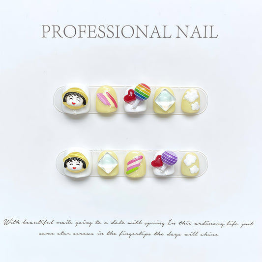 ZX-C20-CA-Shiny Diamonds Nails