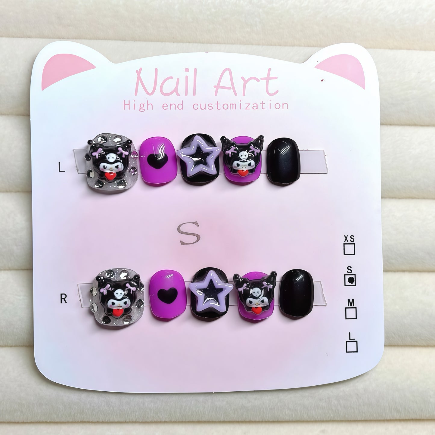 ZX-C13-CA-Shiny Diamonds Nails