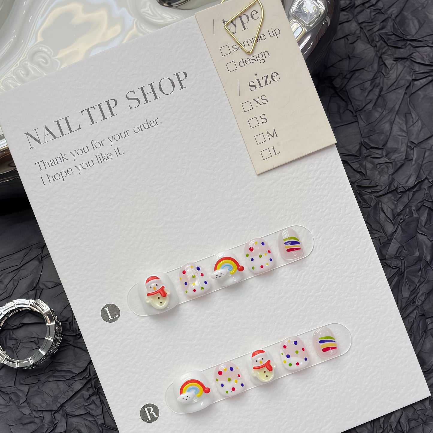 ZX-C31-CA-Shiny Diamonds Nails