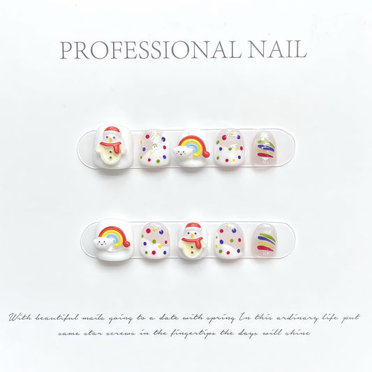 ZX-C31-CA-Shiny Diamonds Nails