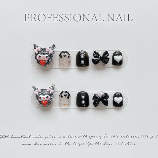 ZX-C10-CA-Shiny Diamonds Nails