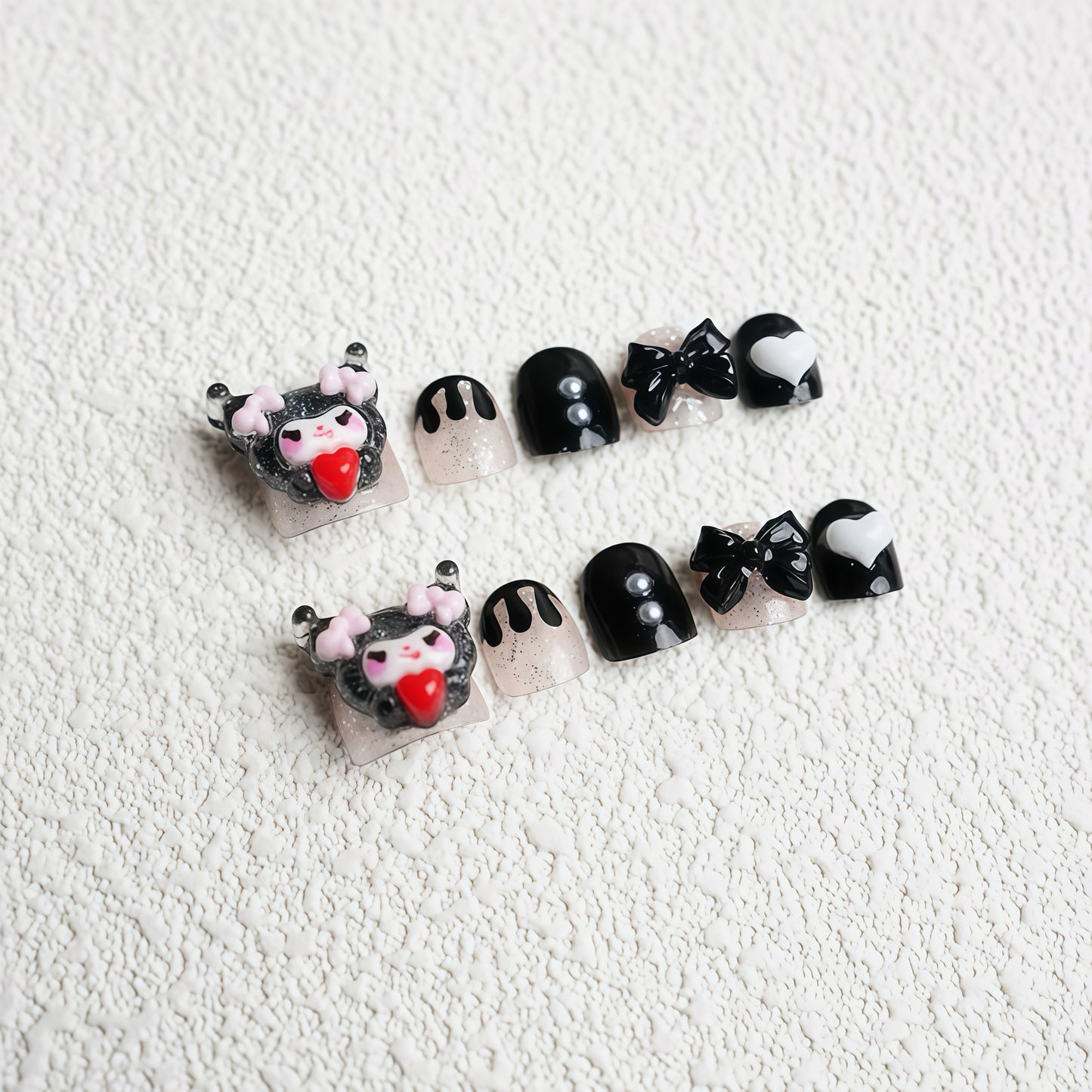 ZX-C10-CA-Shiny Diamonds Nails