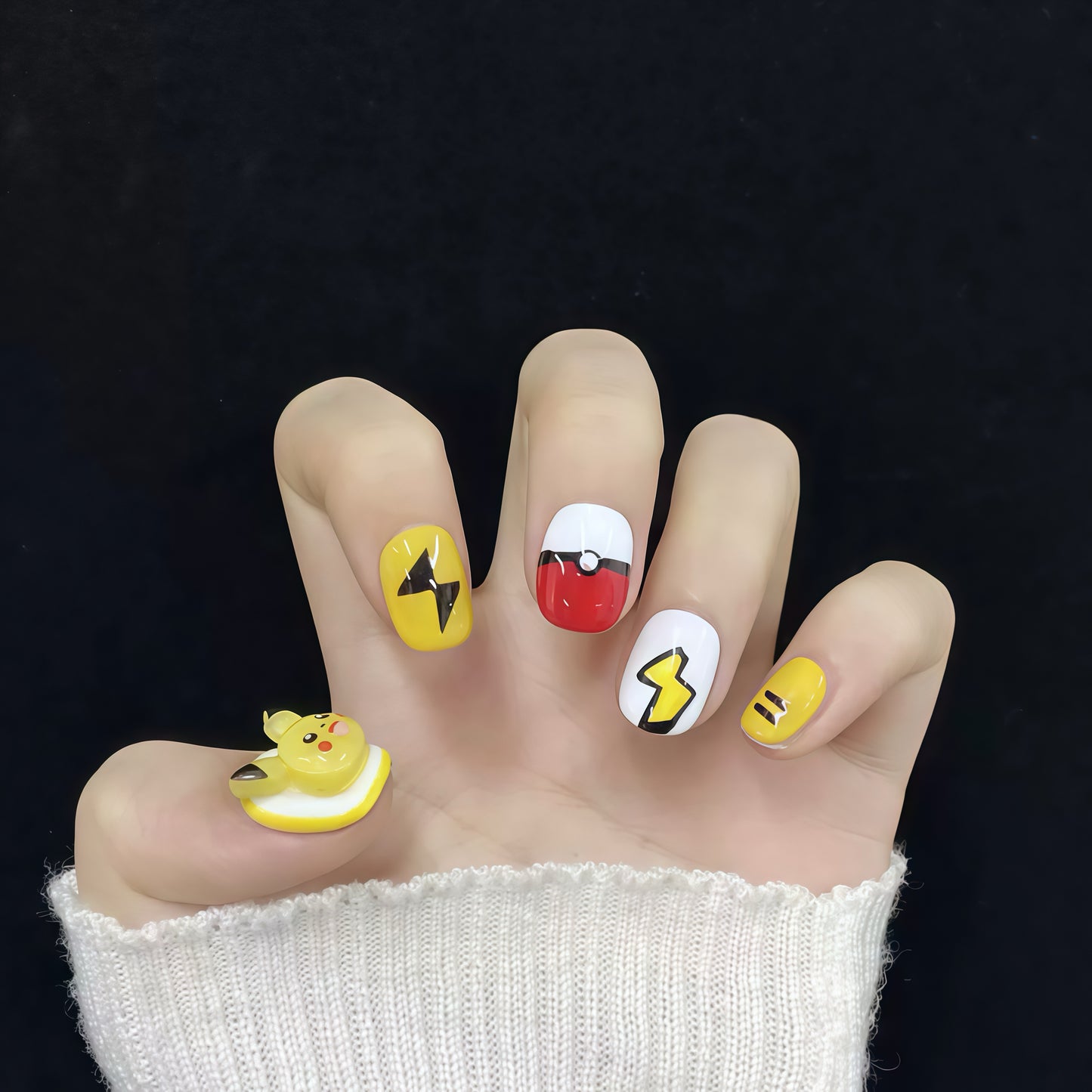 ZX-C62-CA-Shiny Diamonds Nails