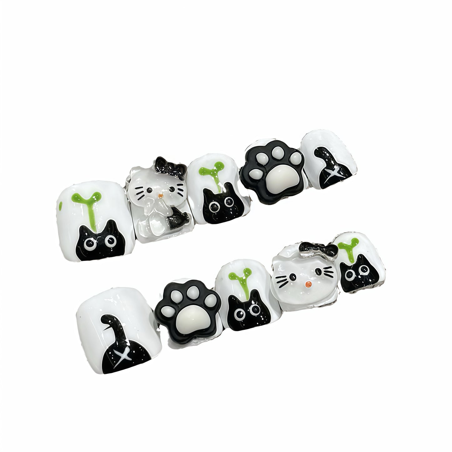 ZX-C111-CA-Shiny Diamonds Nails