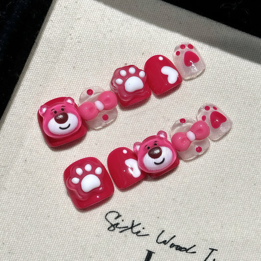 ZX-C80-CA-Shiny Diamonds Nails