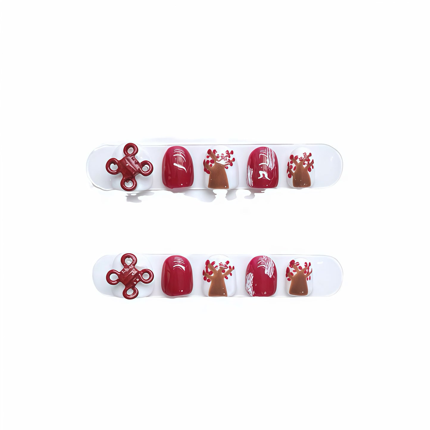 ZX-C26-CA-Shiny Diamonds Nails