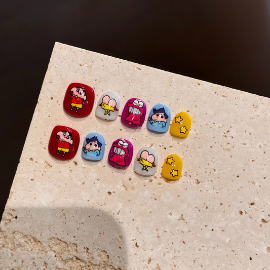 ZX-C75-CA-Shiny Diamonds Nails