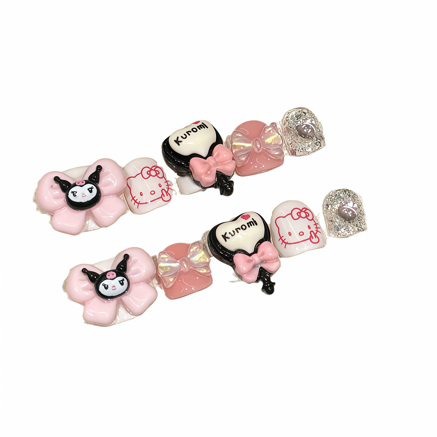 ZX-C99-CA-Shiny Diamonds Nails