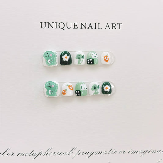 ZX-C63-CA-Shiny Diamonds Nails