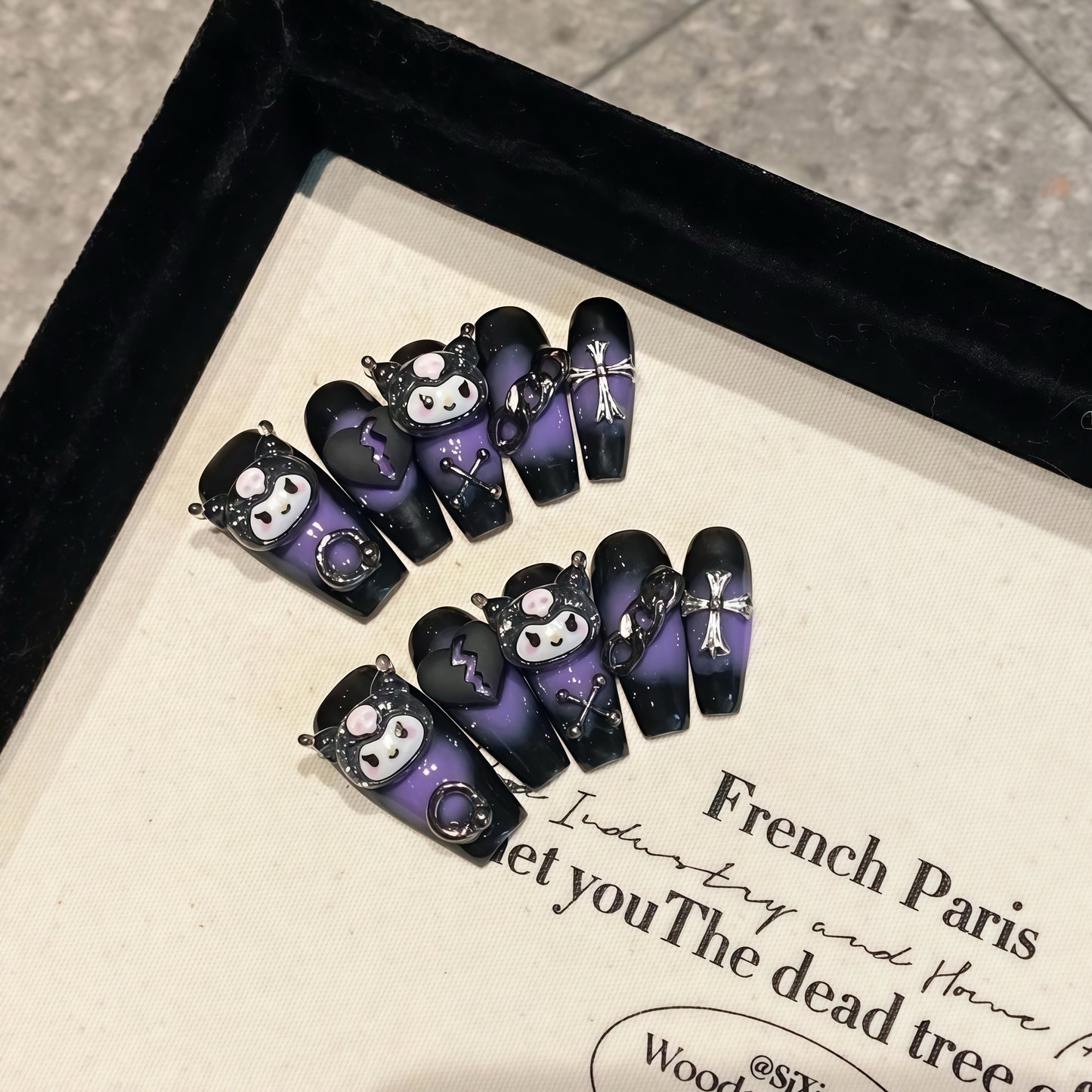 ZX-2138-CA-Shiny Diamonds Nails