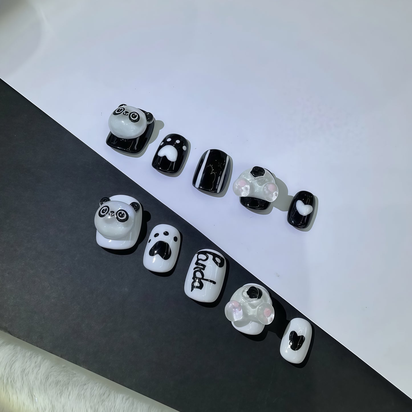 ZX-C66-CA-Shiny Diamonds Nails