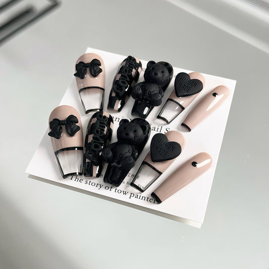 ZX-55-CA-Shiny Diamonds Nails